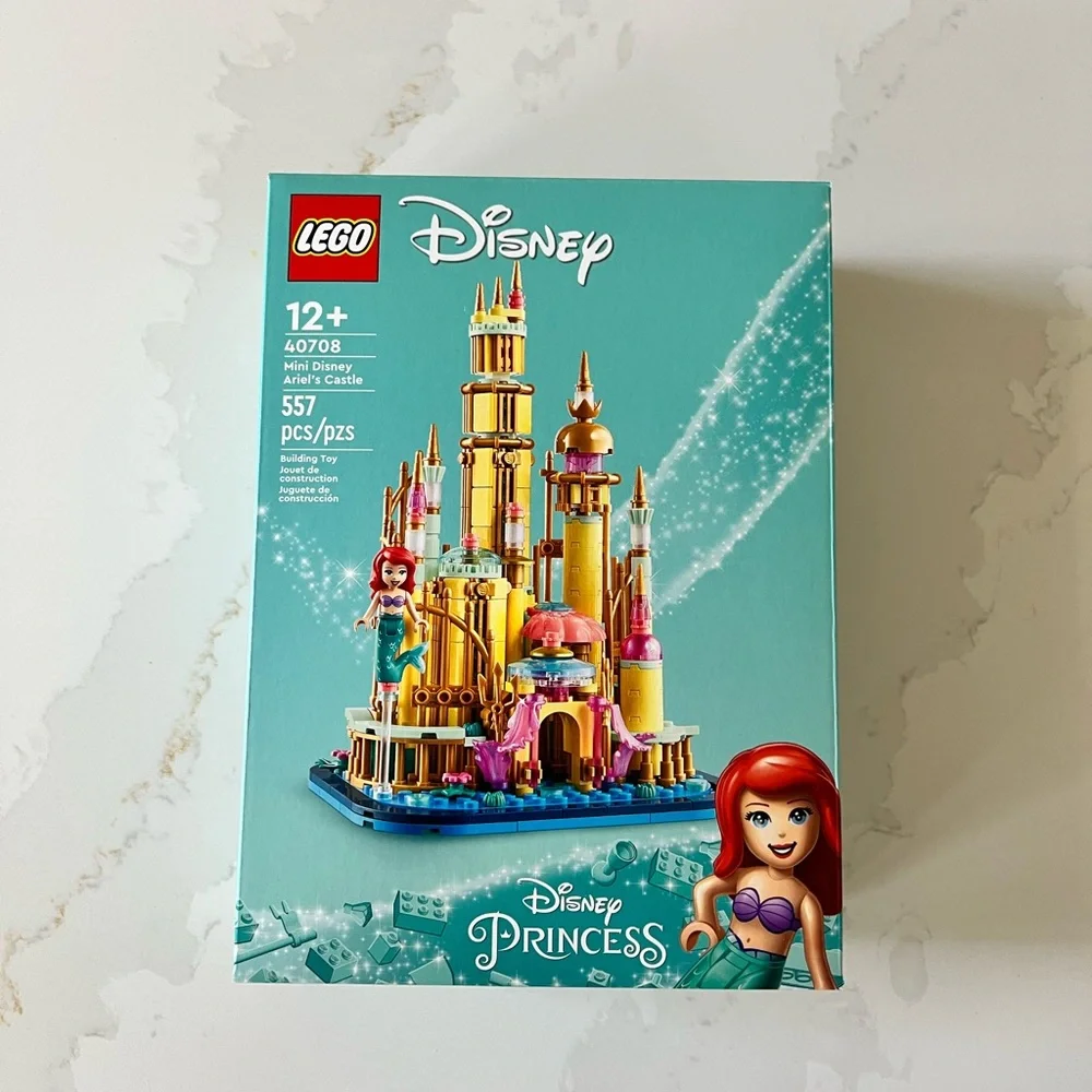 Lego Disney Mini Ariel's Castle Little Mermaid New 40708